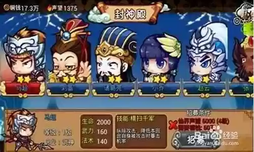天朝武将搭配阵容图片插图