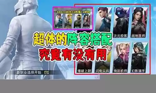 和平精英恶搞阵容搭配插图