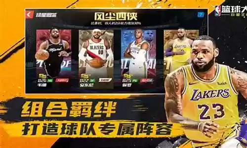 篮球大师库里阵容搭配插图