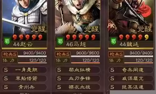 马超蜀枪阵容搭配插图