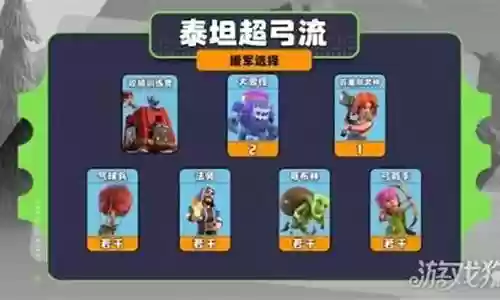 部落冲突泰坦阵容搭配插图