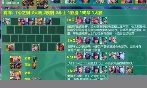 钢九阵容搭配插图