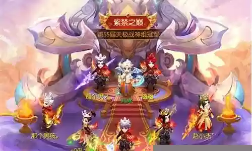 梦幻西游手游夺冠阵容搭配插图