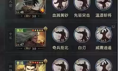 率土之滨游戏搭配阵容攻略插图