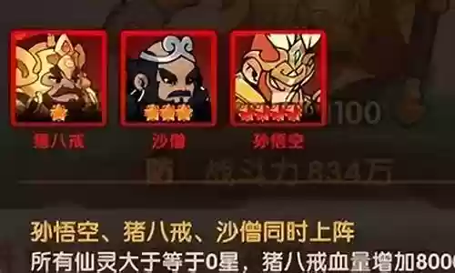 大圣归来最强阵容搭配插图