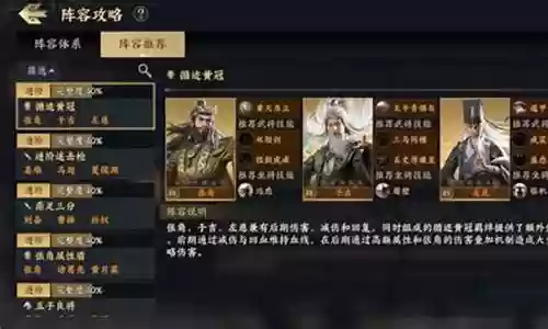 战地无疆守城阵容搭配插图