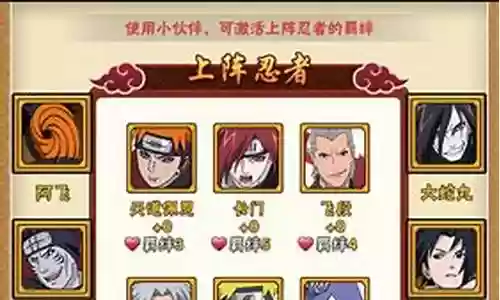 忍者大师阵容群雄搭配插图