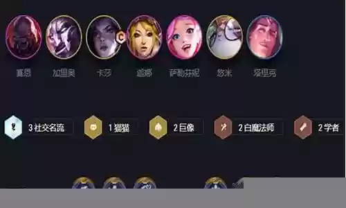 名流巨像阵容搭配插图