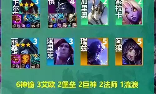 神谕者宝石阵容搭配插图