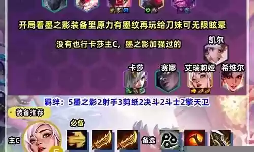 搭配刀妹的阵容插图