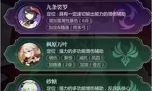 神子阵容搭配纯雷插图