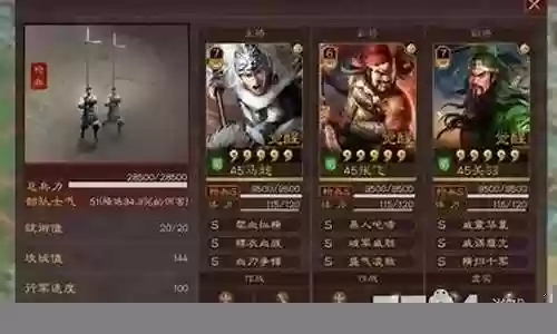 马超关羽可以搭配什么阵容插图