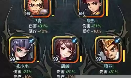 将临天下阵容搭配插图