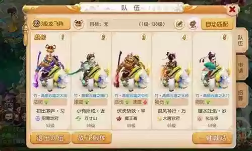 梦幻手游小队阵容搭配插图