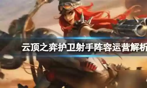 护卫迅捷射手阵容怎么搭配插图