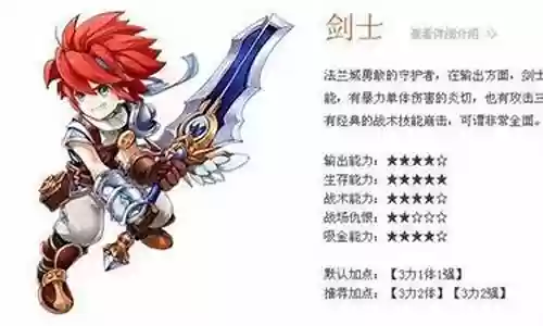 魔力宝贝多少技能帮就职格斗插图