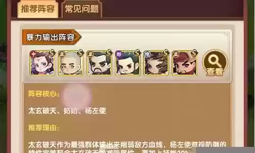 全民仓库最佳搭配阵容插图