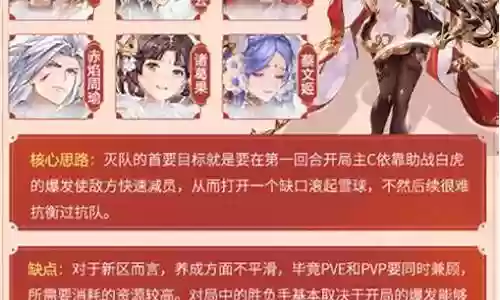 雷云灭队阵容插图