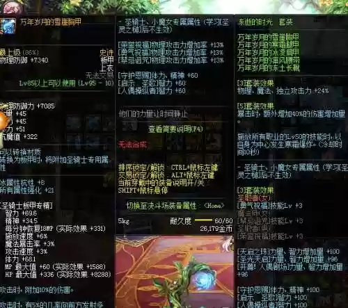圣职者加勇气祝福的装备有哪些插图