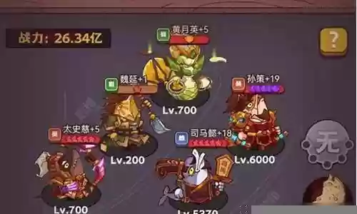 咸鱼之王孙策前期阵容搭配插图