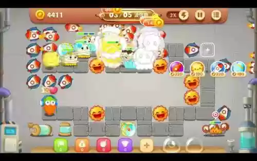 保卫萝卜3攻略工厂25关插图1