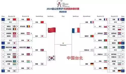 世乒赛的阵容插图1