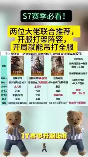 荀彧阵容搭配加点插图