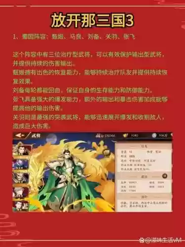 放置三国张飞阵容搭配推荐插图1