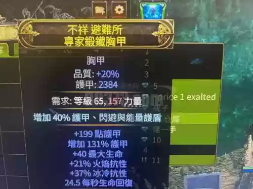流放之路抗性装备插图1