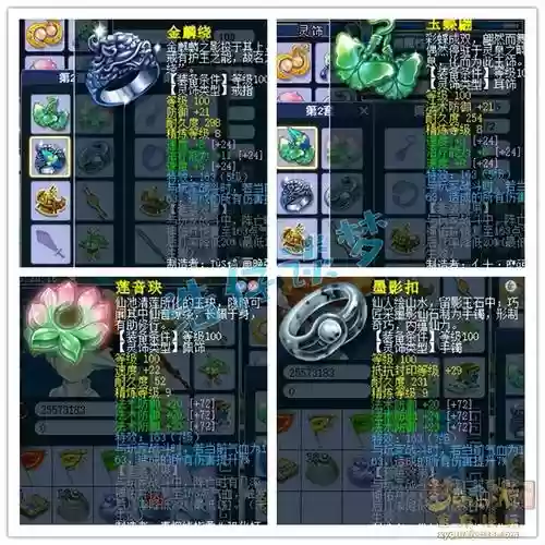 梦幻100化生装备选择_2插图1