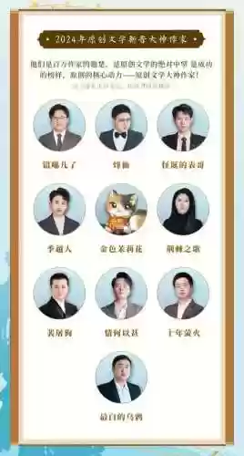 网文作者阵容插图