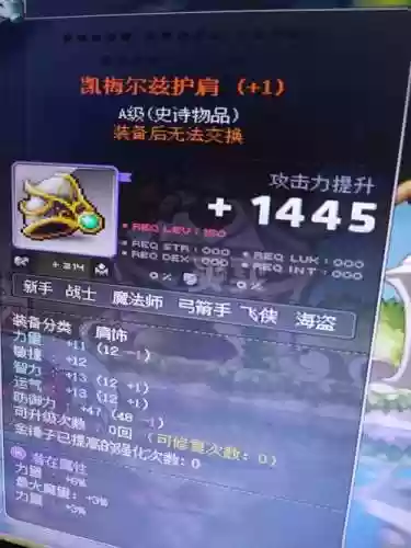冒险岛凯梅尔兹武器插图1