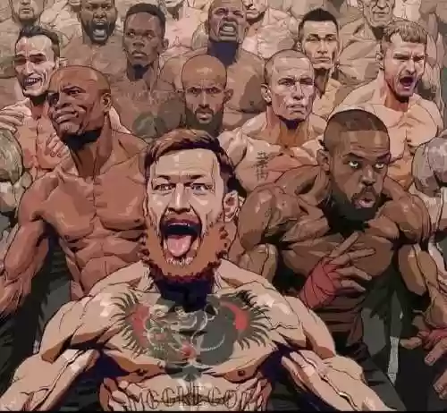 ufc阵容插画插图