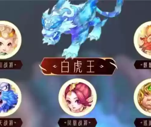 白虎战神阵容插图1