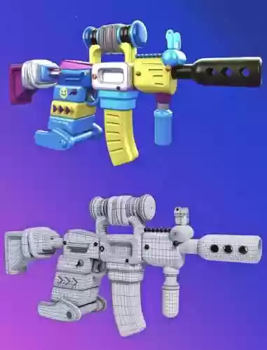 3max建模教程武器插图