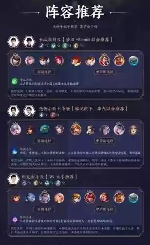王者模拟战最快乐阵容搭配插图1