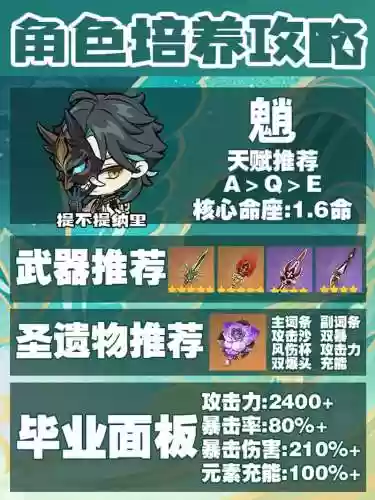 魈阵容搭配琴插图