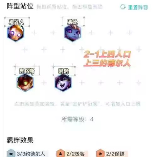 野狐狸阵容搭配插图