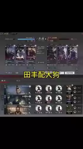 田丰阵容搭配插图