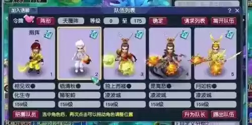 155渡劫阵容插图1
