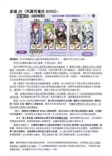 时光废墟阵容插图1