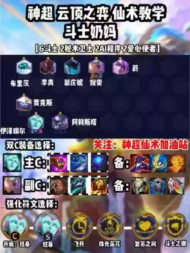 云顶奶妈阵容插图