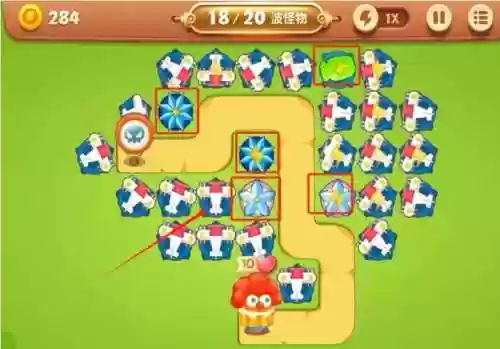保卫萝卜微信迅玩29关攻略插图1