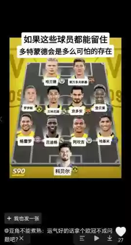多特蒙德阵容深度插图1