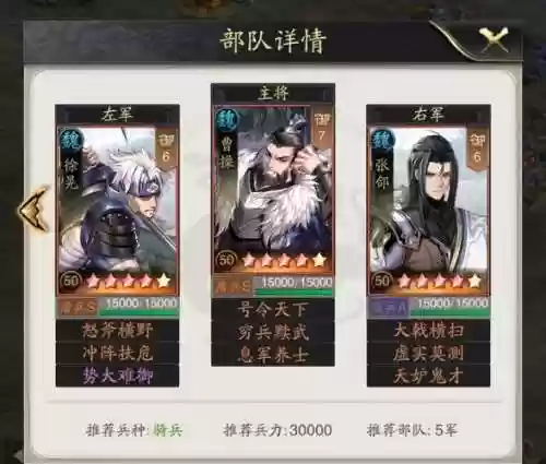 神将最终阵容插图