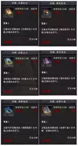 传奇永恒技能介绍插图
