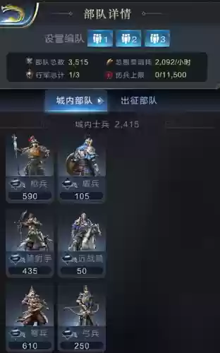 乱世王者守城兵搭配阵容插图1