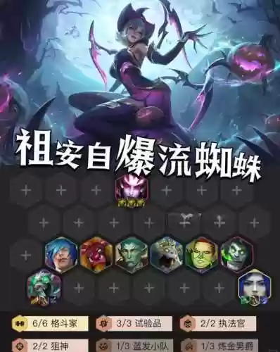 蜘蛛怎么搭配阵容插图1