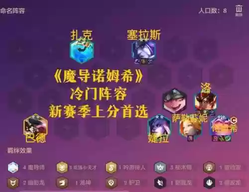 魔导士搭配阵容插图1