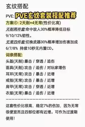 50级暗三pve阵容搭配插图1